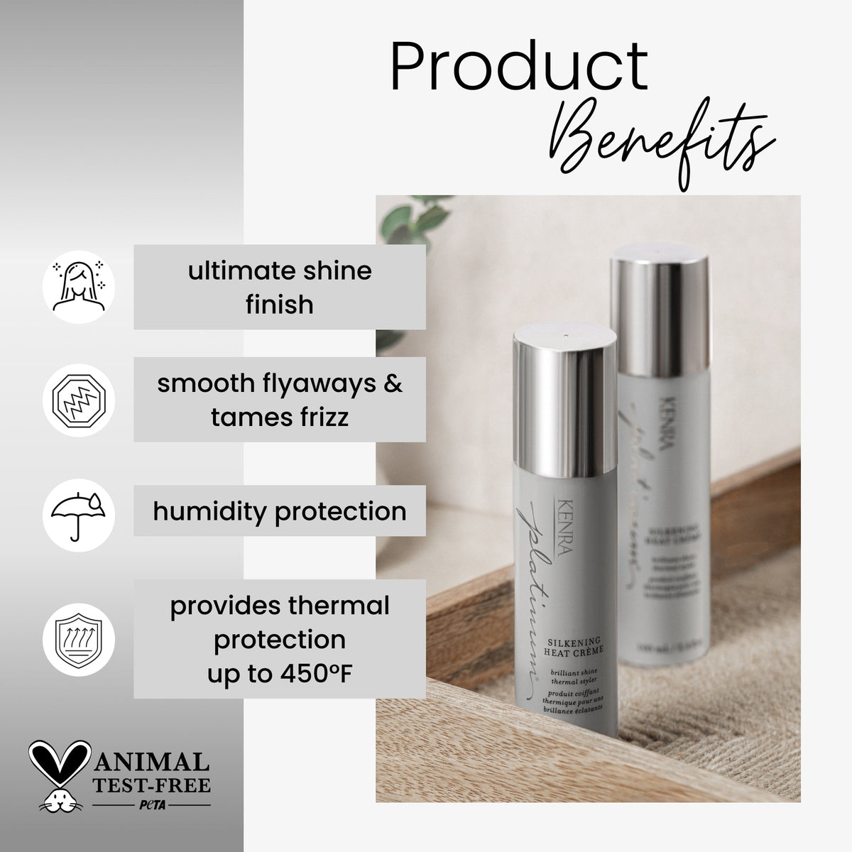 Kenra Platinum Silkening Heat Crème