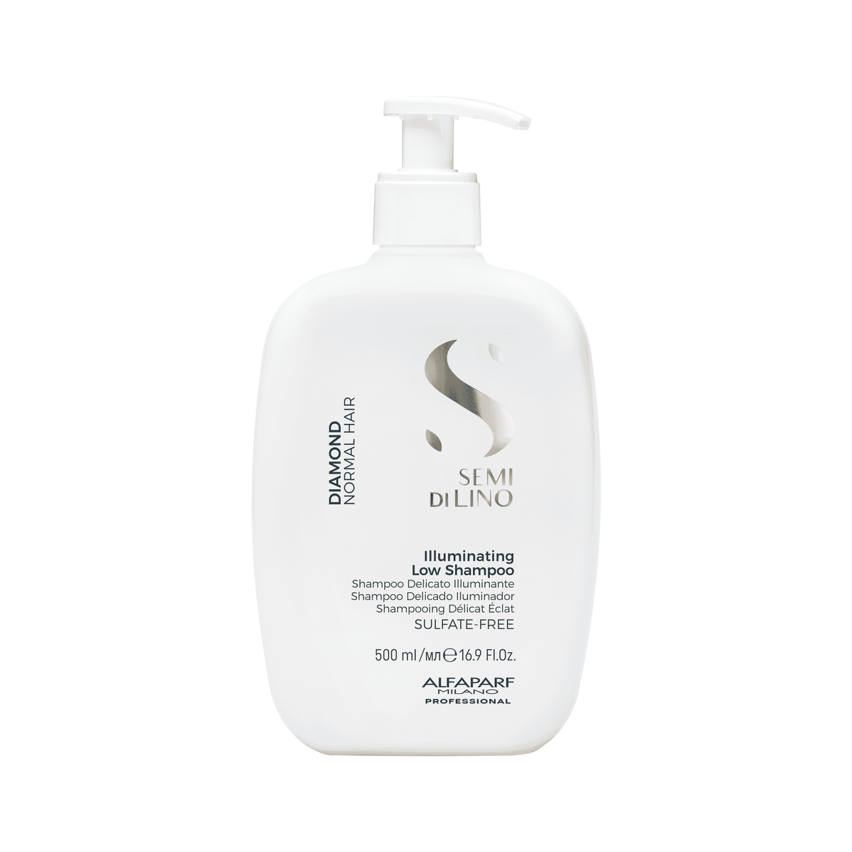 Alfaparf Milano Diamond Illuminating Sulfate Free Shampoo – Half-Liter - 16.9 fl oz