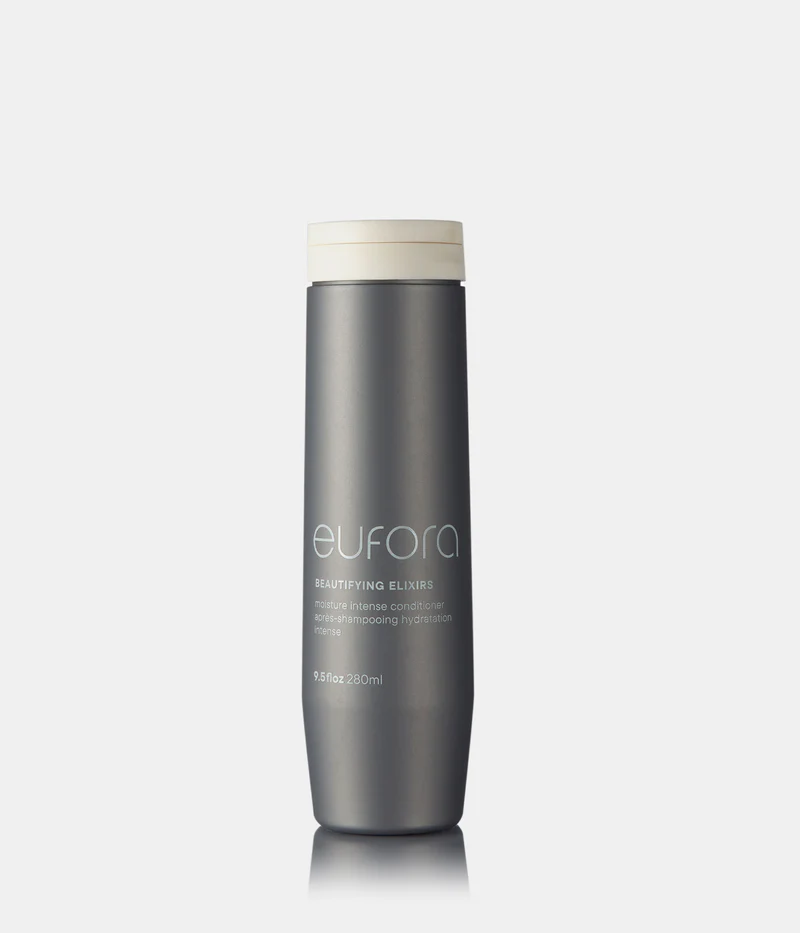 Eufora conditoner bottle on a white background