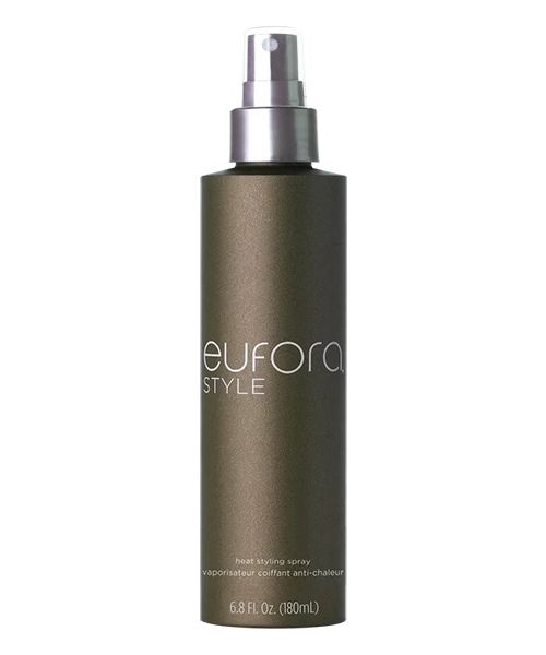 Eufora styling spray bottle on a white background