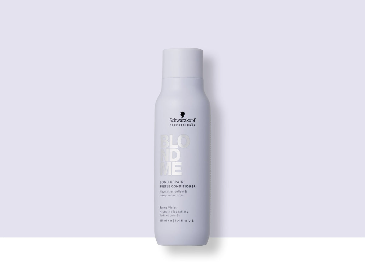Schwarzkopf Professional BlondMe Bond Repair Purple Conditioner – 8.45 fl oz