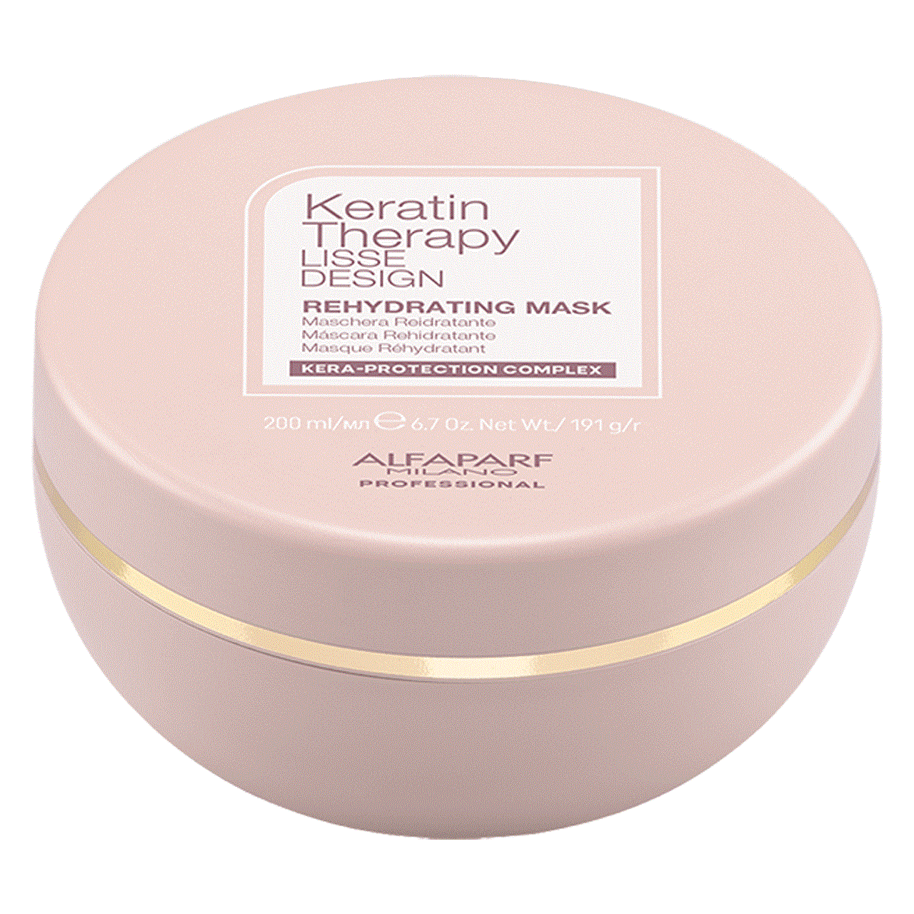 Alfaparf Milano Keratin Therapy Rehydrating Mask – 6.7 oz