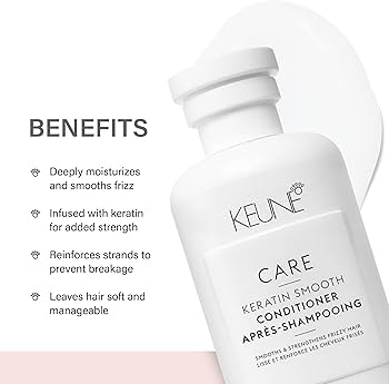 Keune Care Keratin Smooth Shampoo & Conditioner Liter Set