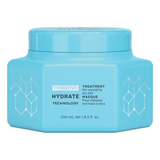Schwarzkopf Fibre Clinix Tribond Hydrate Treatment Masque 8.5oz jar, intensive hair mask that hydrates, repairs, and strengthens dry or damaged hair