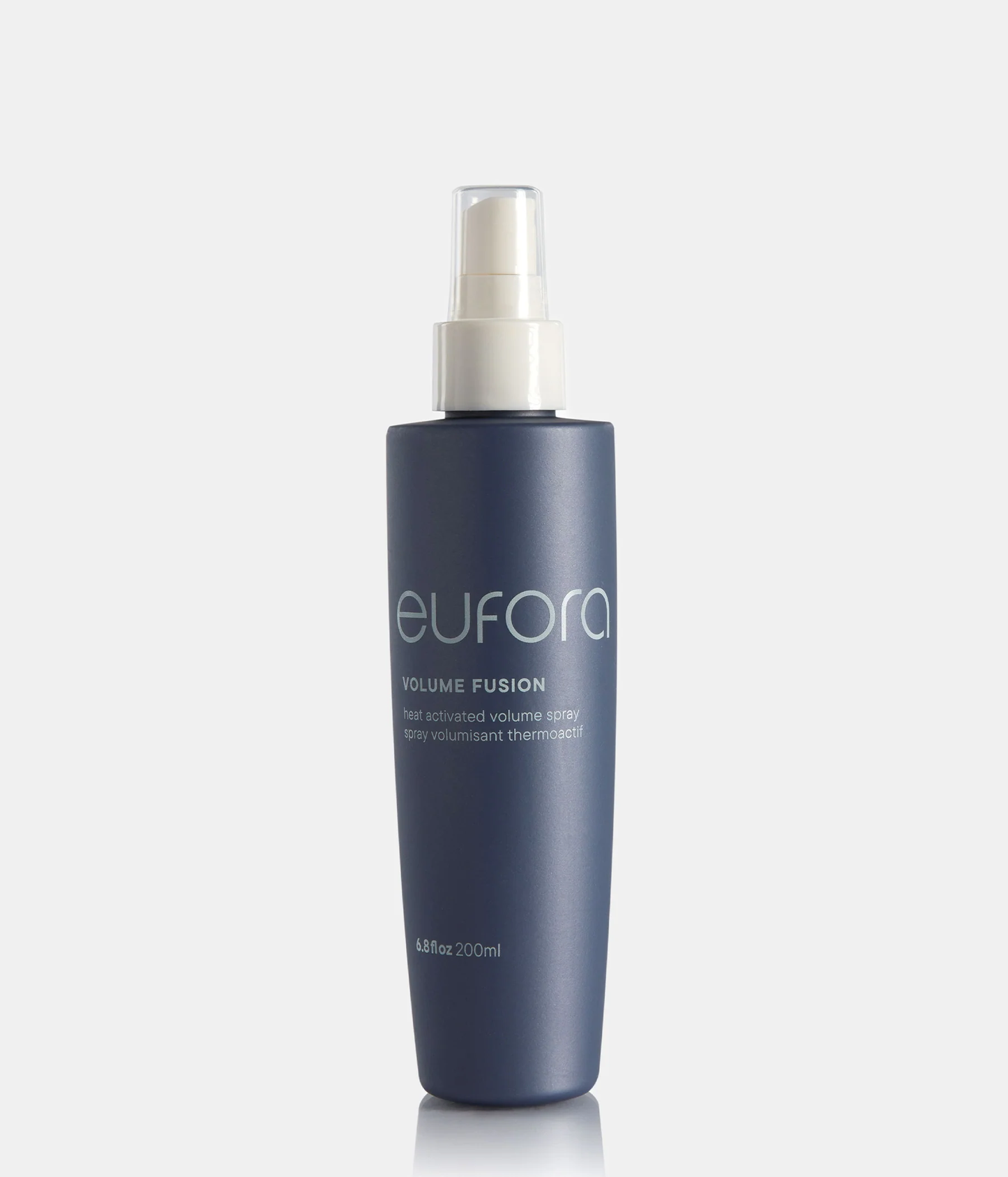 Eufora Volume Fusion hair product bottle on a white background