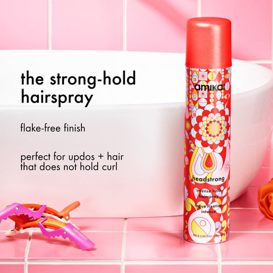 Amika Headstrong Intense Hold Hairspray – 8.2 oz / 271 ml