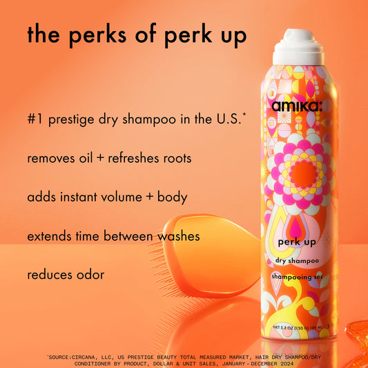 Amika Perk Up Dry Shampoo – 5.3 oz / 189 ml