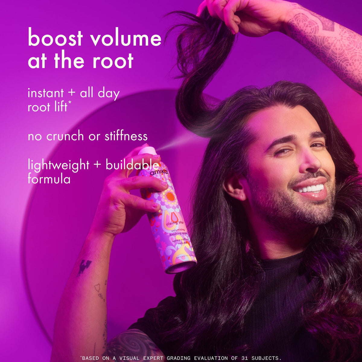 Amika Rising Star Volumizing Finishing Spray 5.3oz