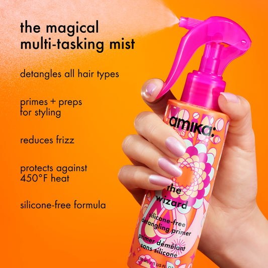 Amika the Wizard Silicone-free Detangling Primer – 5 oz / 150 ml