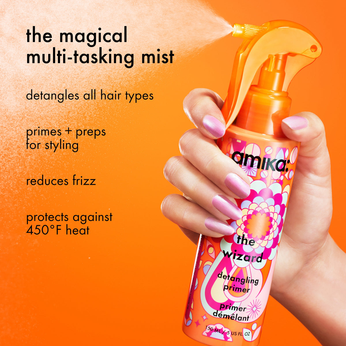 Amika the Wizard Detangling Primer – Full - 5 fl oz
