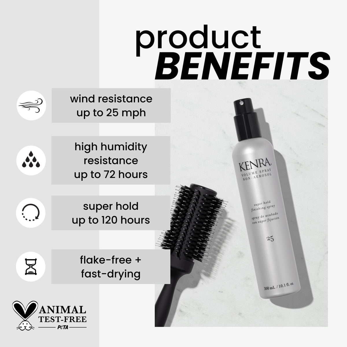 Kenra Volume Spray 25 Non-Aerosol – 10.1 fl oz – image 3