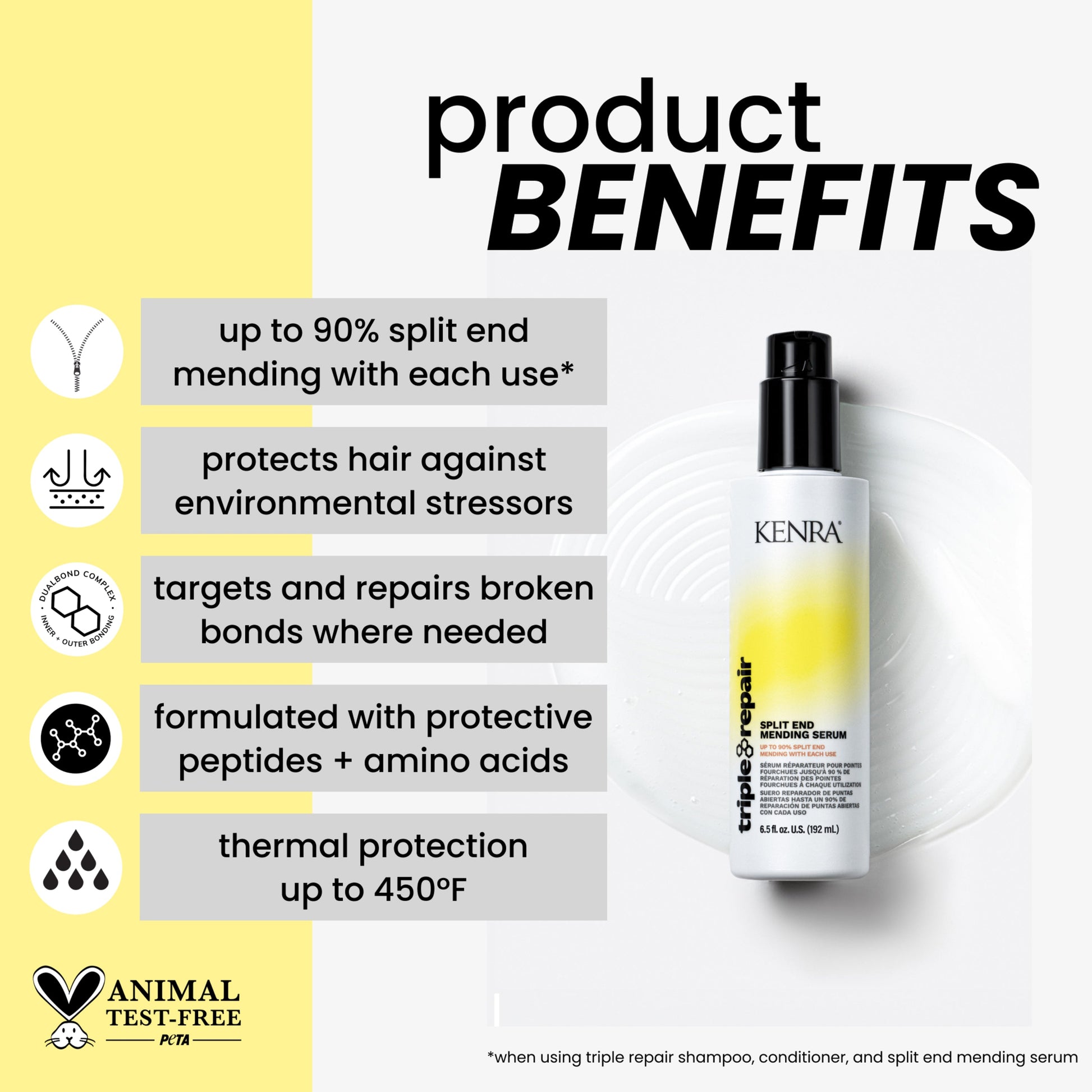 Kenra Triple Repair Split End Mending Serum product image