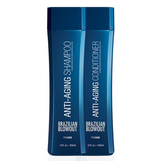 Brazilian Blowout Anti-Aging Shampoo & Conditioner Duo Pack - 12 oz / 350 ml each