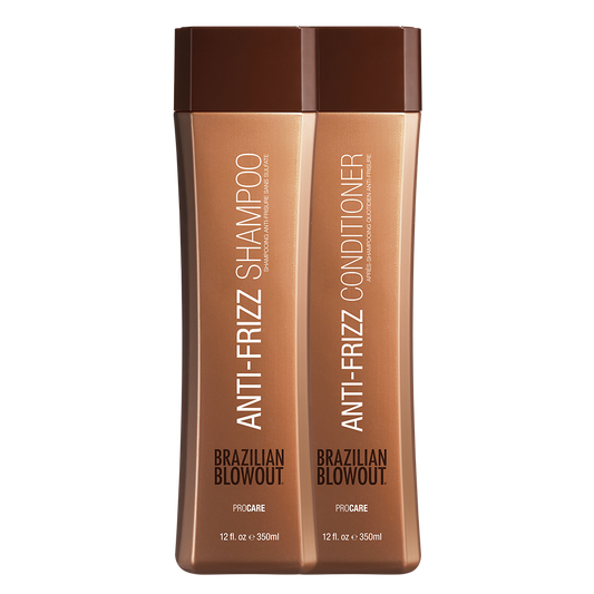 Brazilian Blowout Anti-Frizz Shampoo & Conditioner Duo Pack - 12 oz / 350 ml each