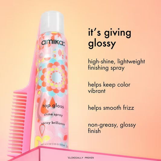 Amika Top Gloss Shine Spray