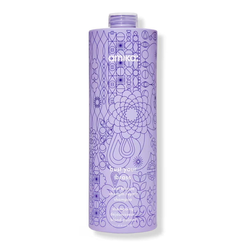 Amika Bust Your Brass Cool Blonde Repair Shampoo