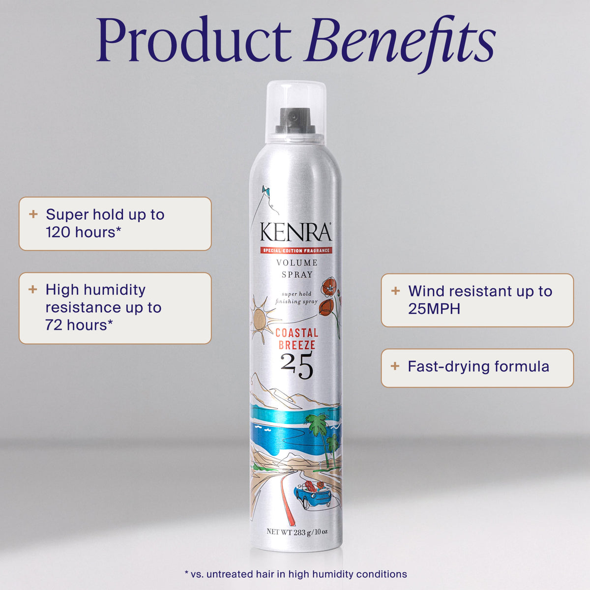 Kenra Volume Spray 25 Coastal Breeze – 10 oz – image 3