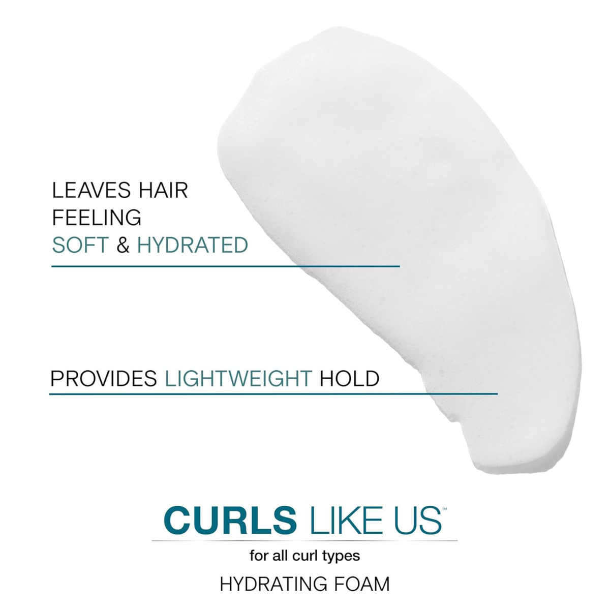 Joico Curls Like Us Smooth & Bounce Curl Hydrating Foam product image