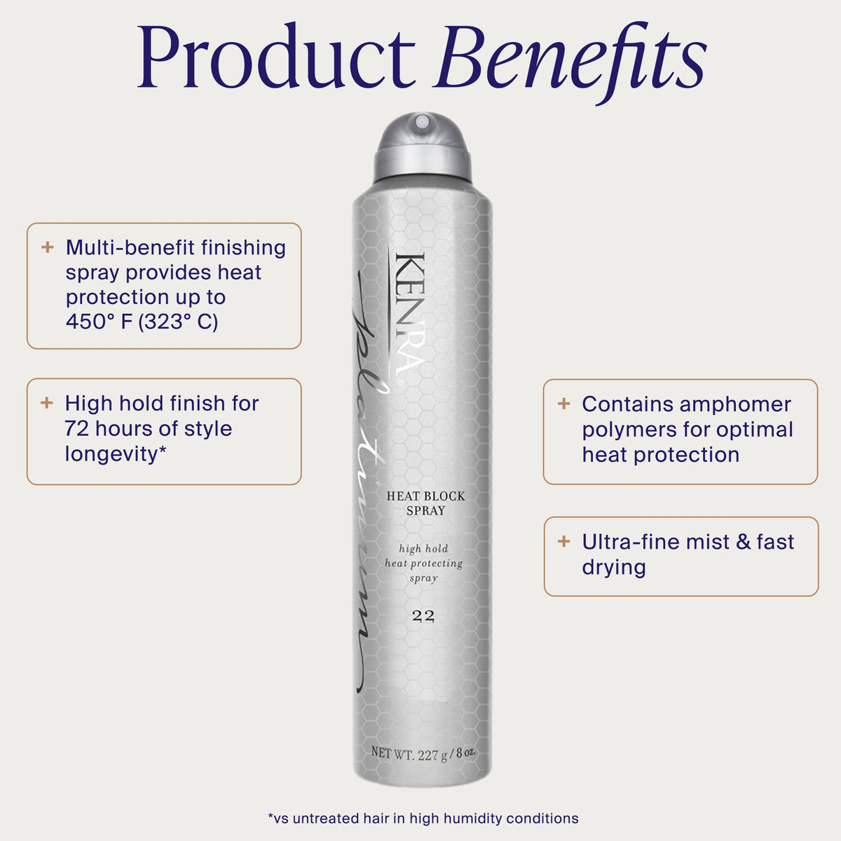 Kenra Platinum Heat Block Spray 22