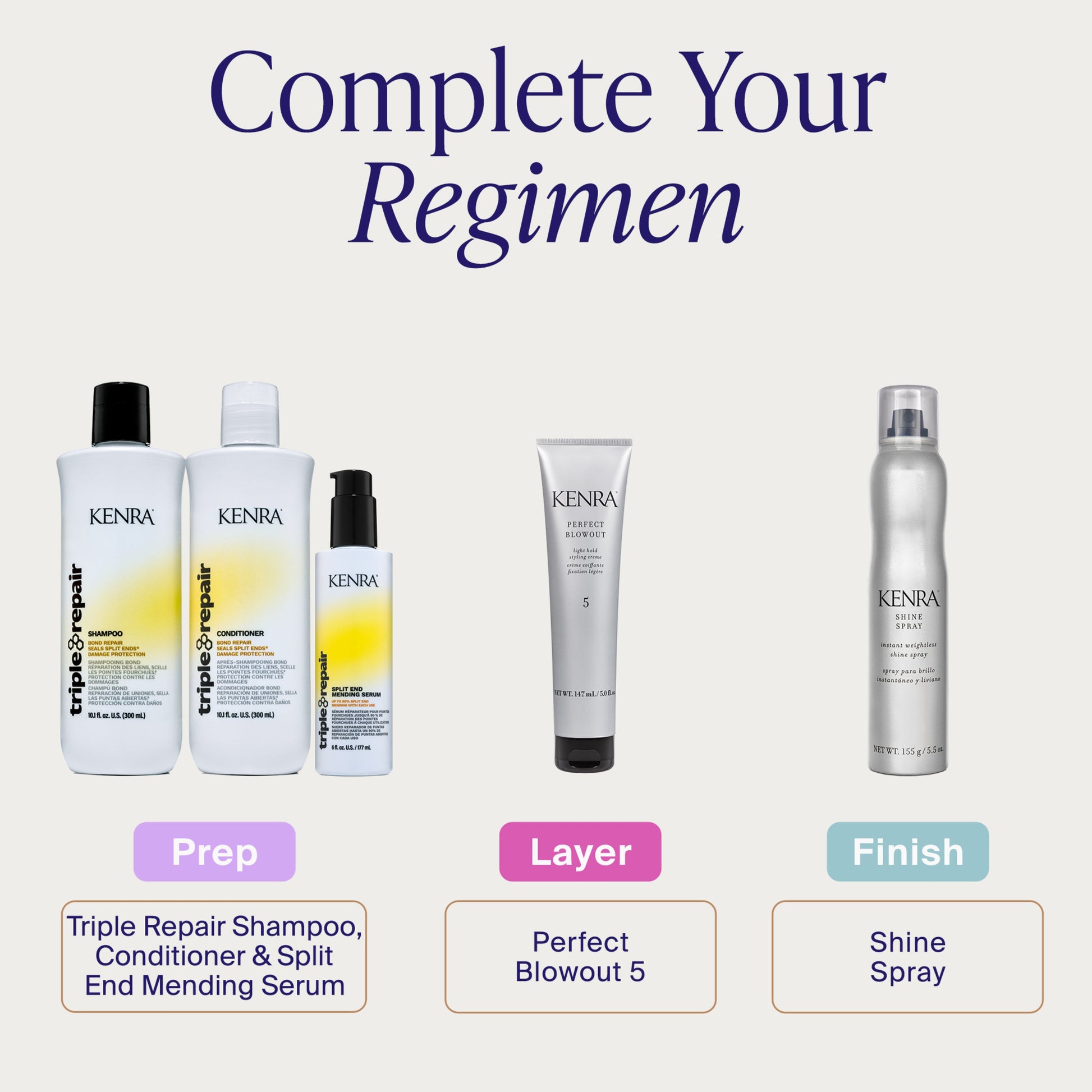 Kenra Triple Repair Split End Mending Serum product image