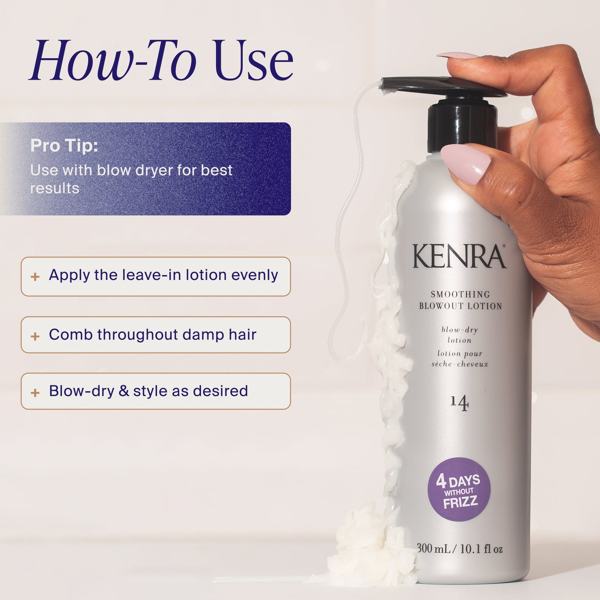 Kenra Smoothing Blowout Lotion 14 product image