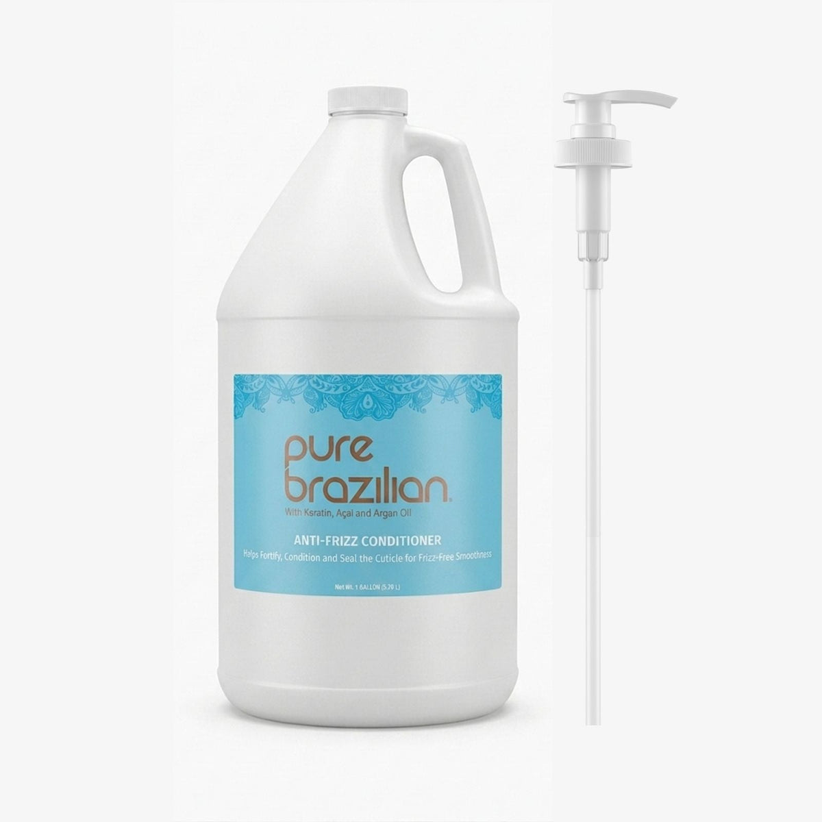 Pure Brazilian Anti-Frizz Conditioner 1 Gallon - 128 oz / 1 gallon
