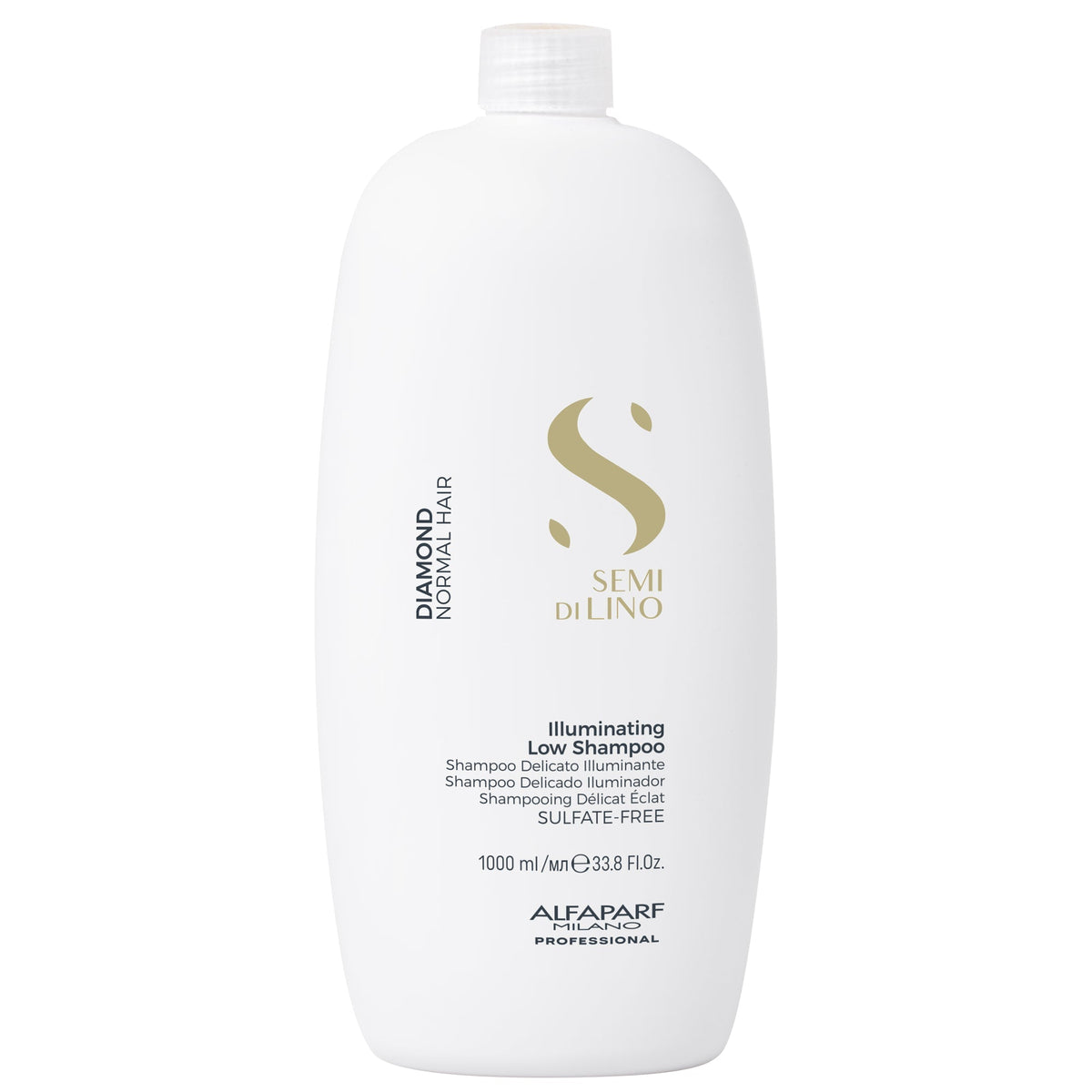 Alfaparf Milano Diamond Illuminating Sulfate Free Shampoo – Liter - 33.8 fl oz
