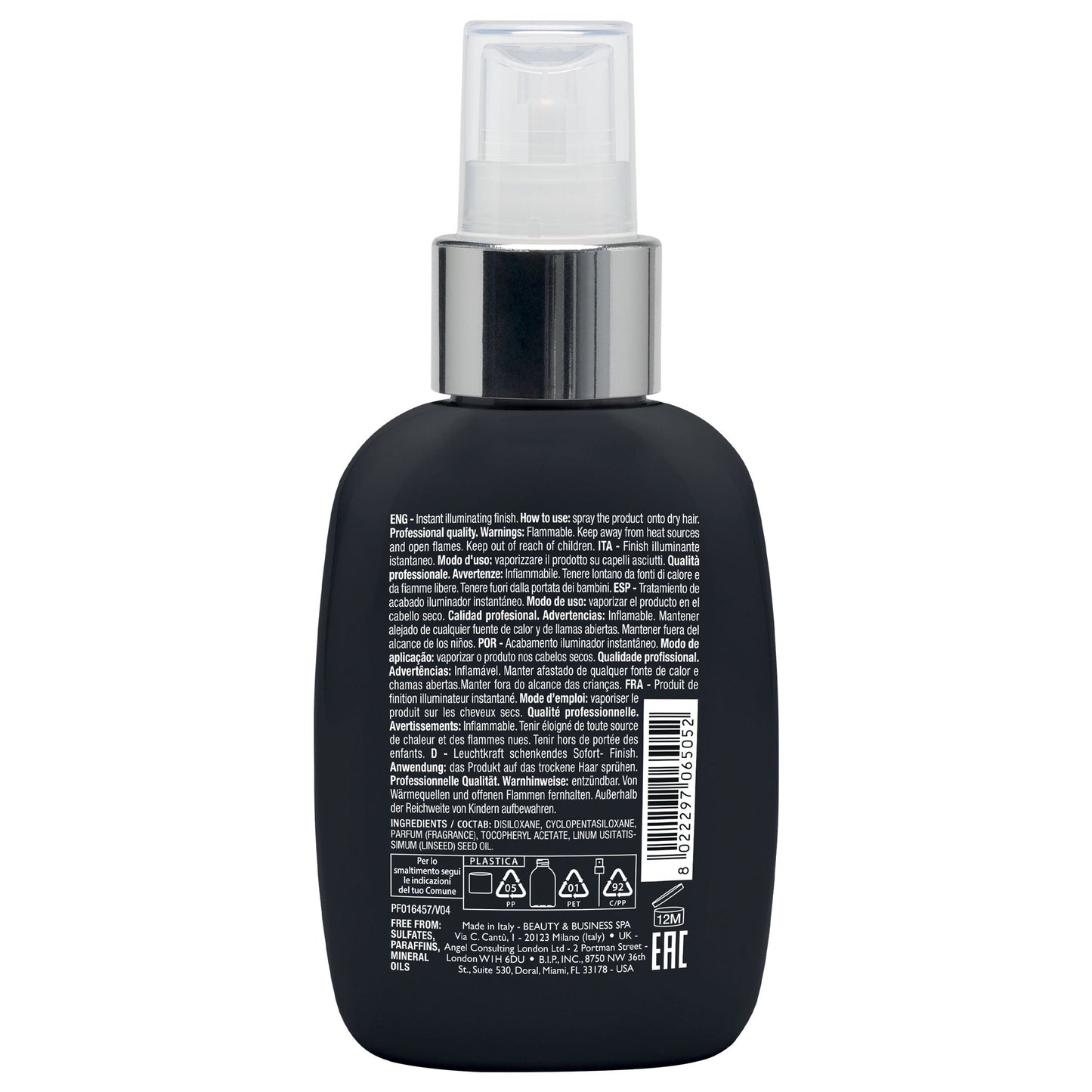 Alfaparf Milano Sublime Cristalli Spray product image