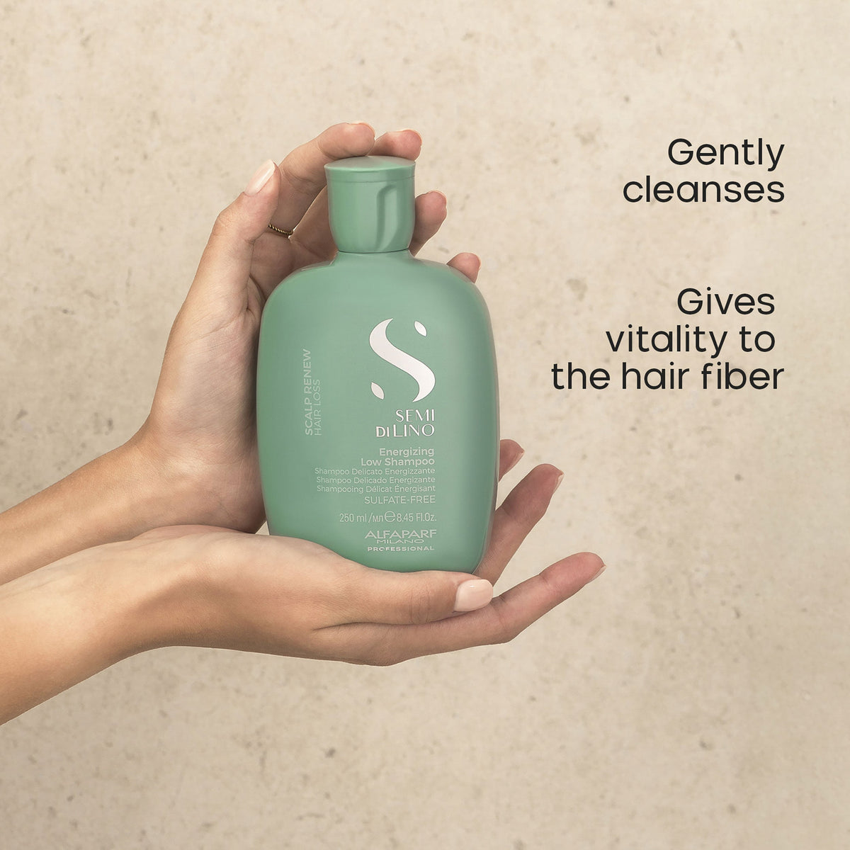 Alfaparf Milano Semi di Lino Energizing Sulfate Free Shampoo for Thinning Hair