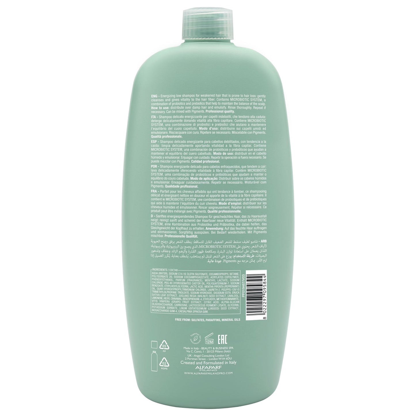 Alfaparf Milano Scalp Renew Sulfate Free Shampoo product image