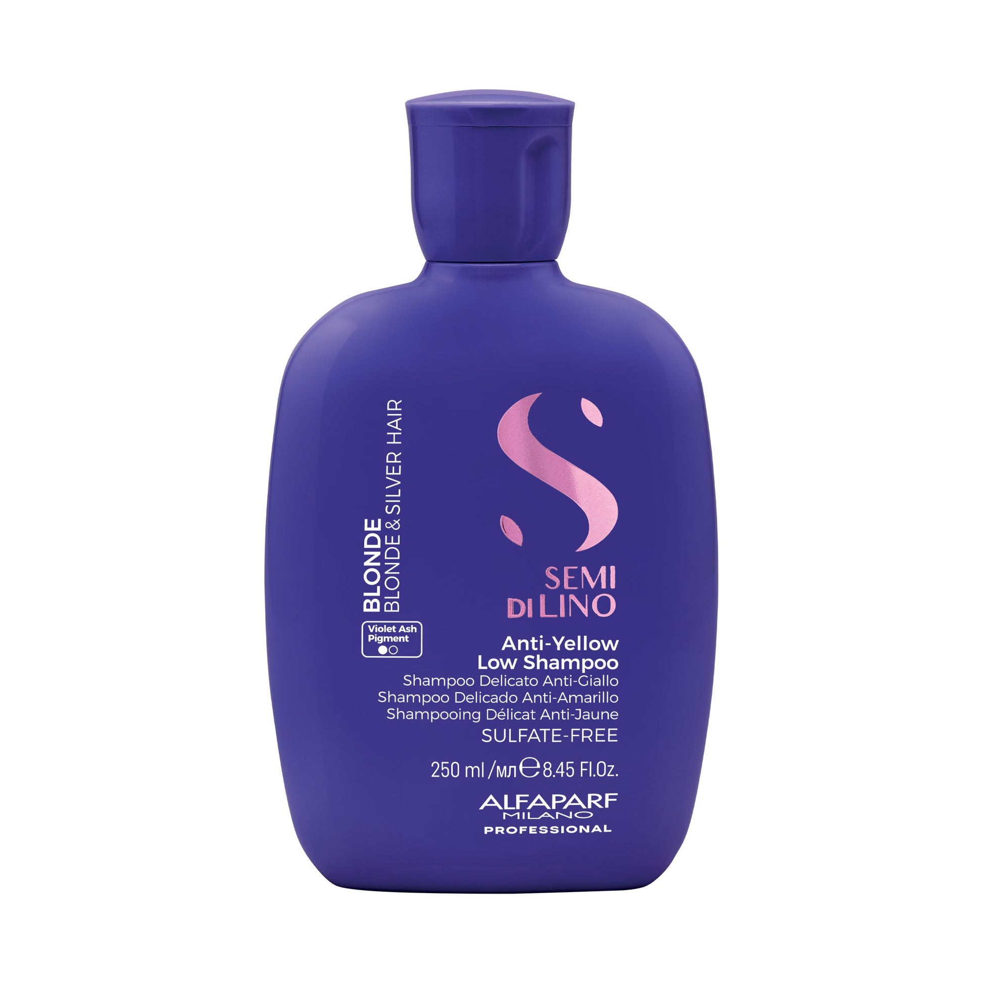 Alfaparf Milano Blonde Anti-Yellow Sulfate Free Shampoo - 8.45 oz / 250 ml