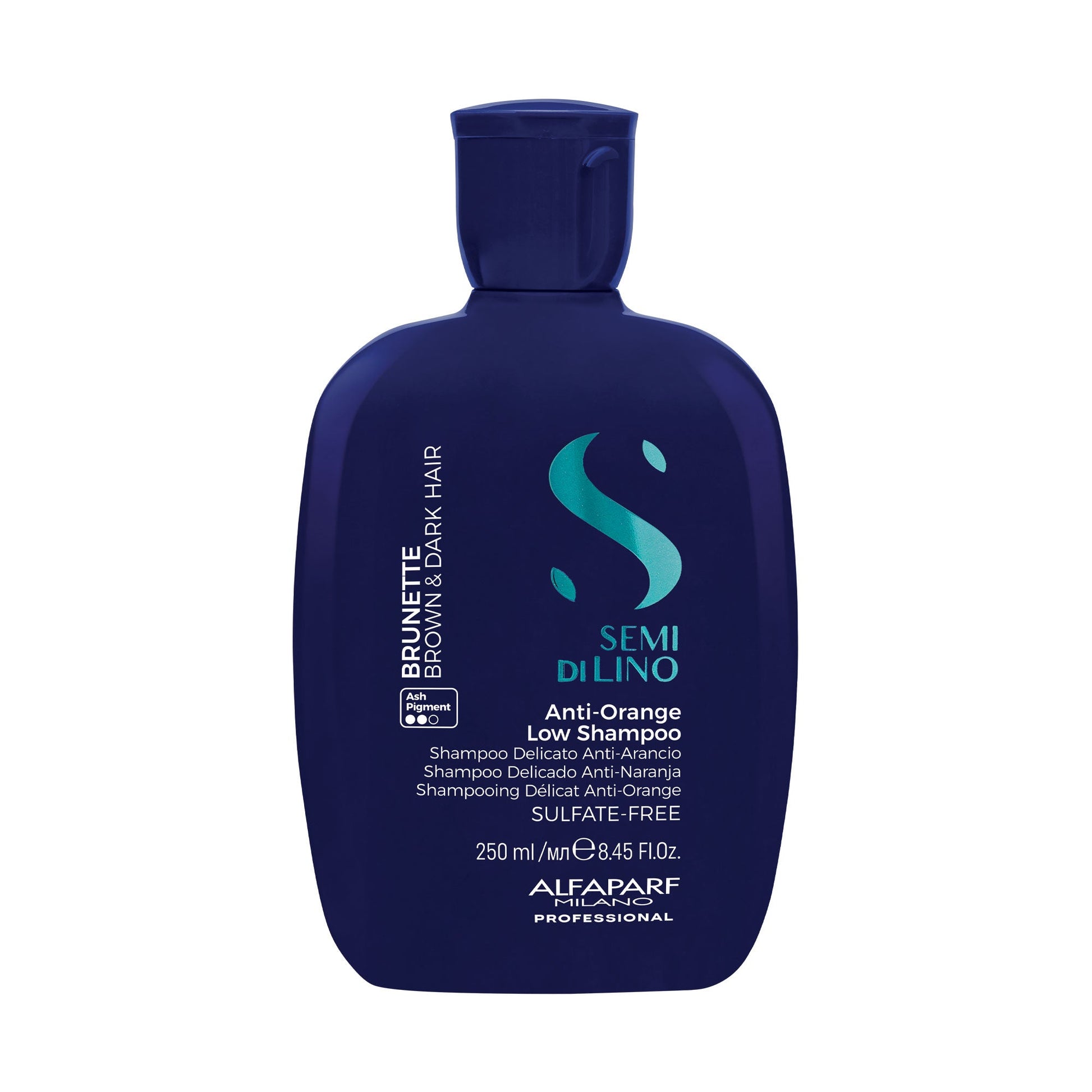 Alfaparf Milano Brunette Anti-Orange Sulfate Free Shampoo - 8.45 oz / 250 ml