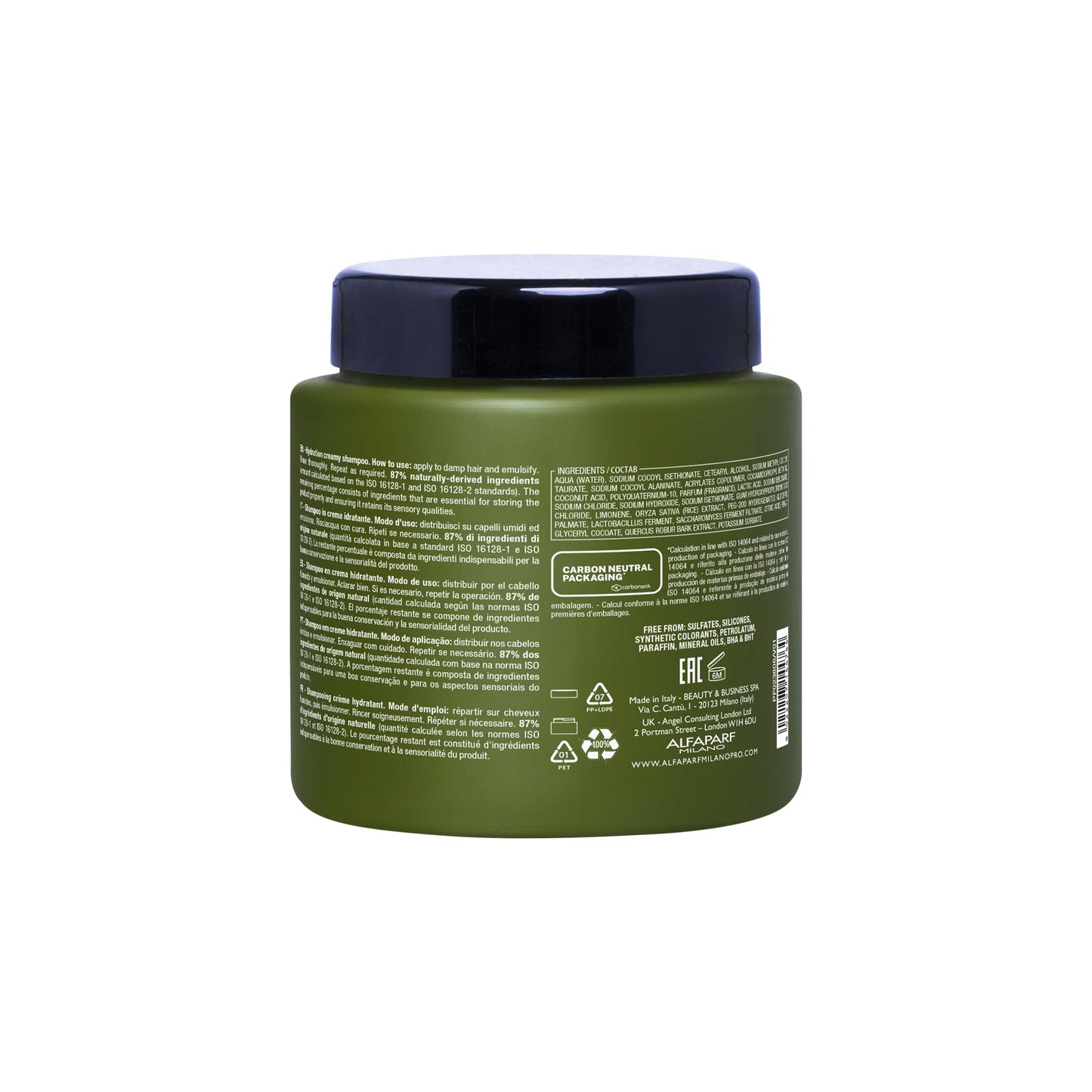 Alfaparf Milano Benvoleo Hydration Creamy Shampoo product image