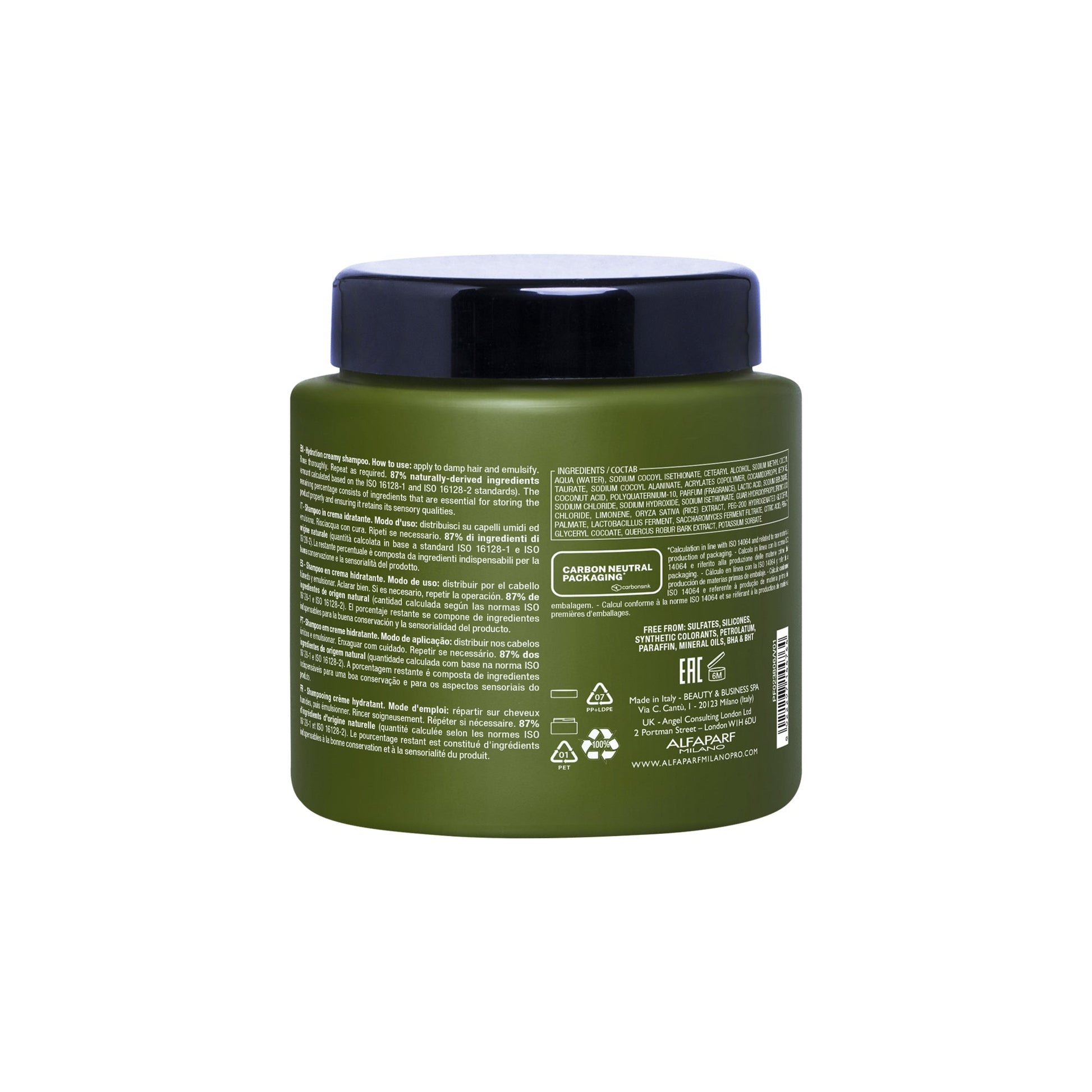 Alfaparf Milano Benvoleo Hydration Creamy Shampoo product image
