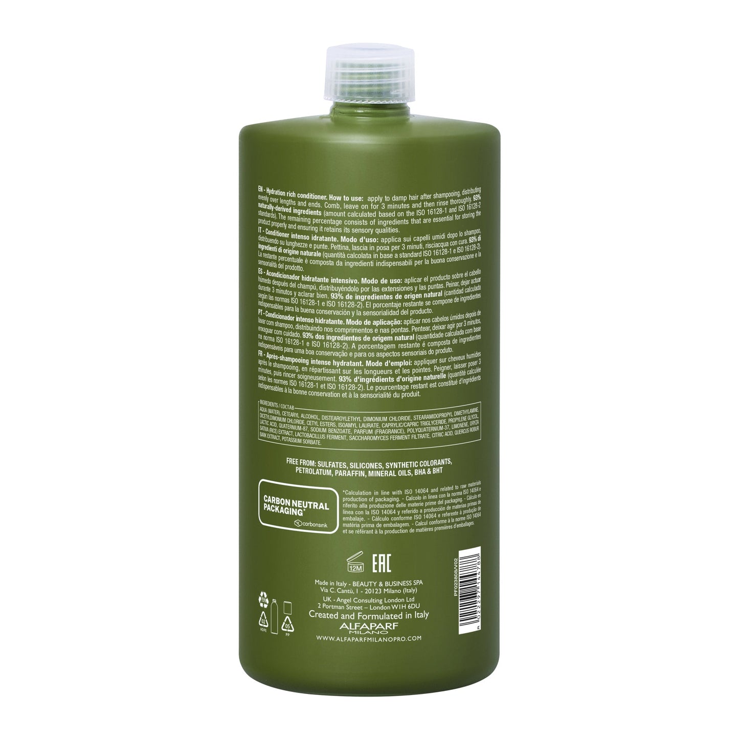 Alfaparf Milano Benvoleo Hydration Rich Conditioner product image