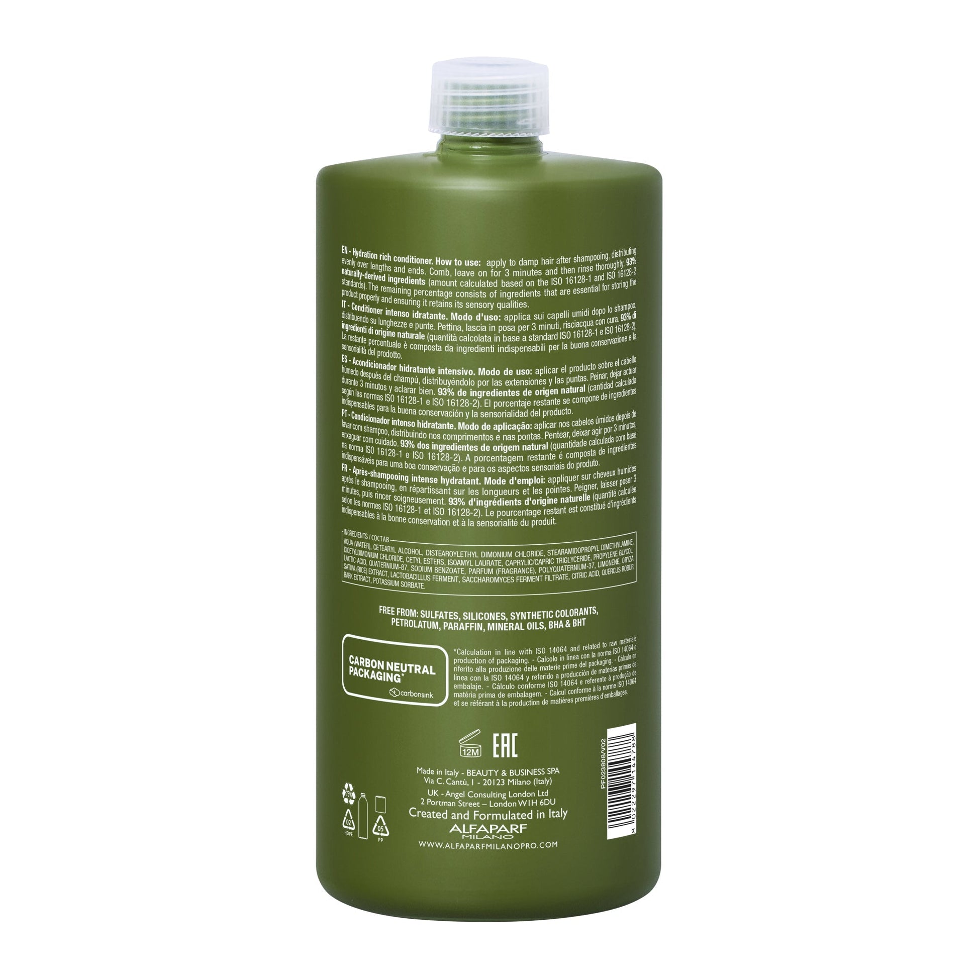 Alfaparf Milano Benvoleo Hydration Rich Conditioner product image