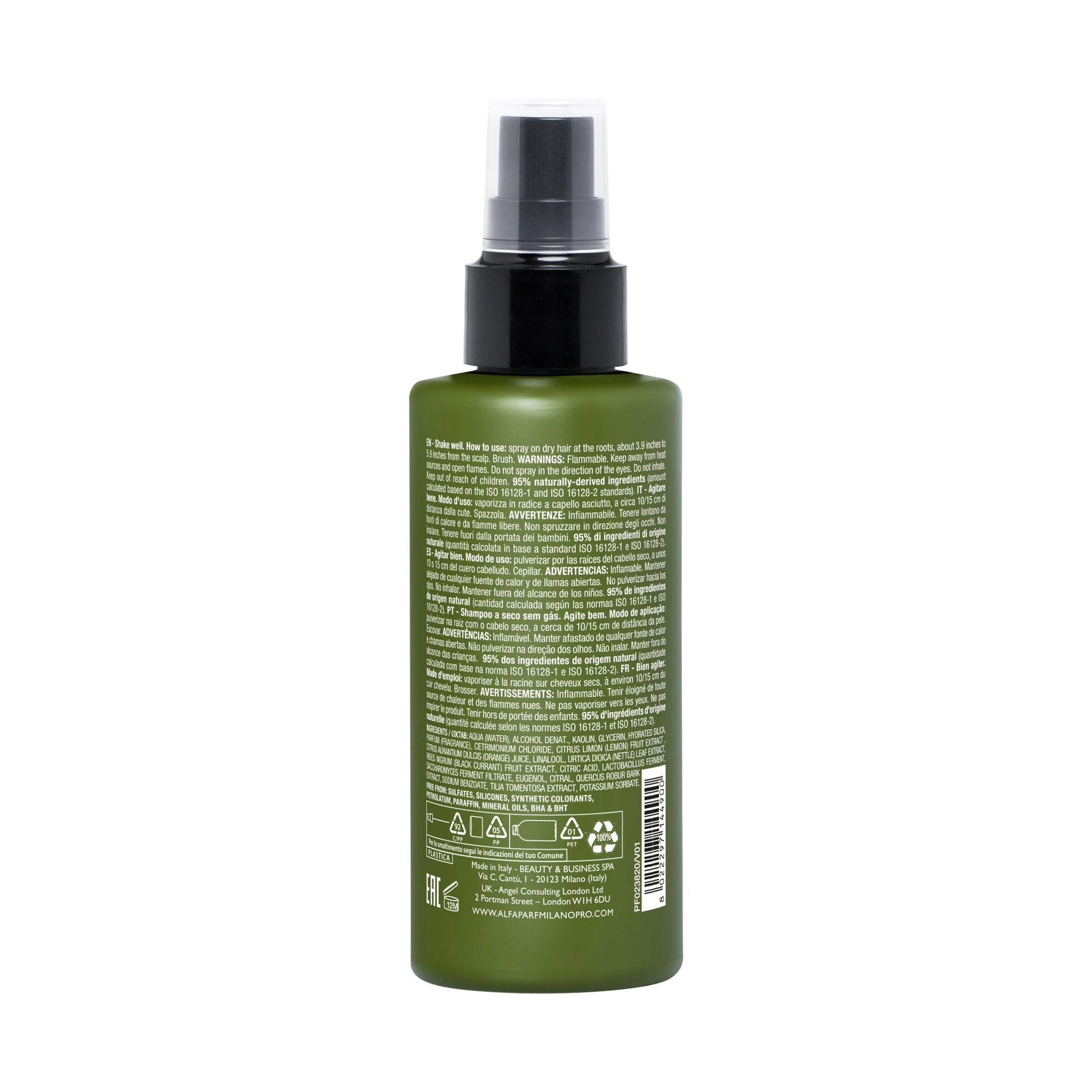 Alfaparf Milano Benvoleo Perfect Again Dry Shampoo Mist product image
