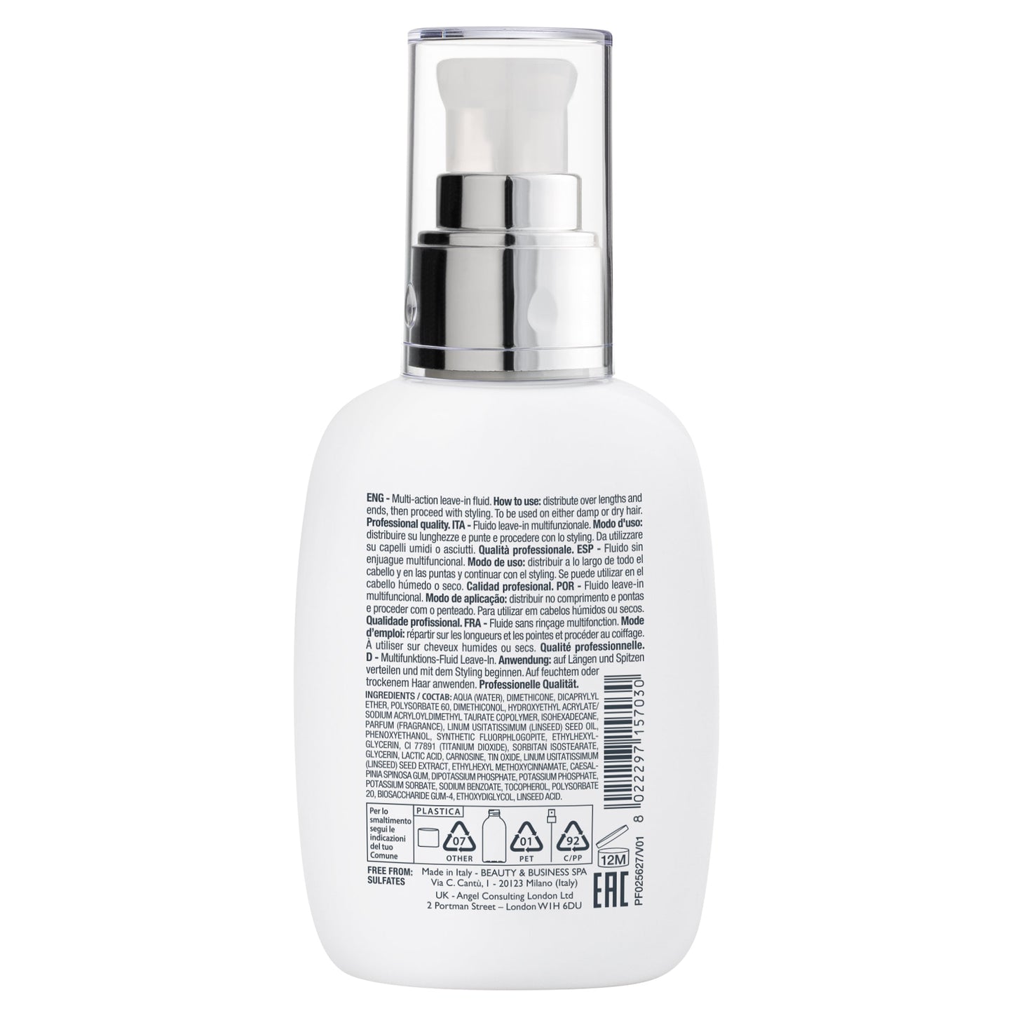 Alfaparf Milano Diamond Illuminating All-in-1 Fluid with Thermal Protection product image