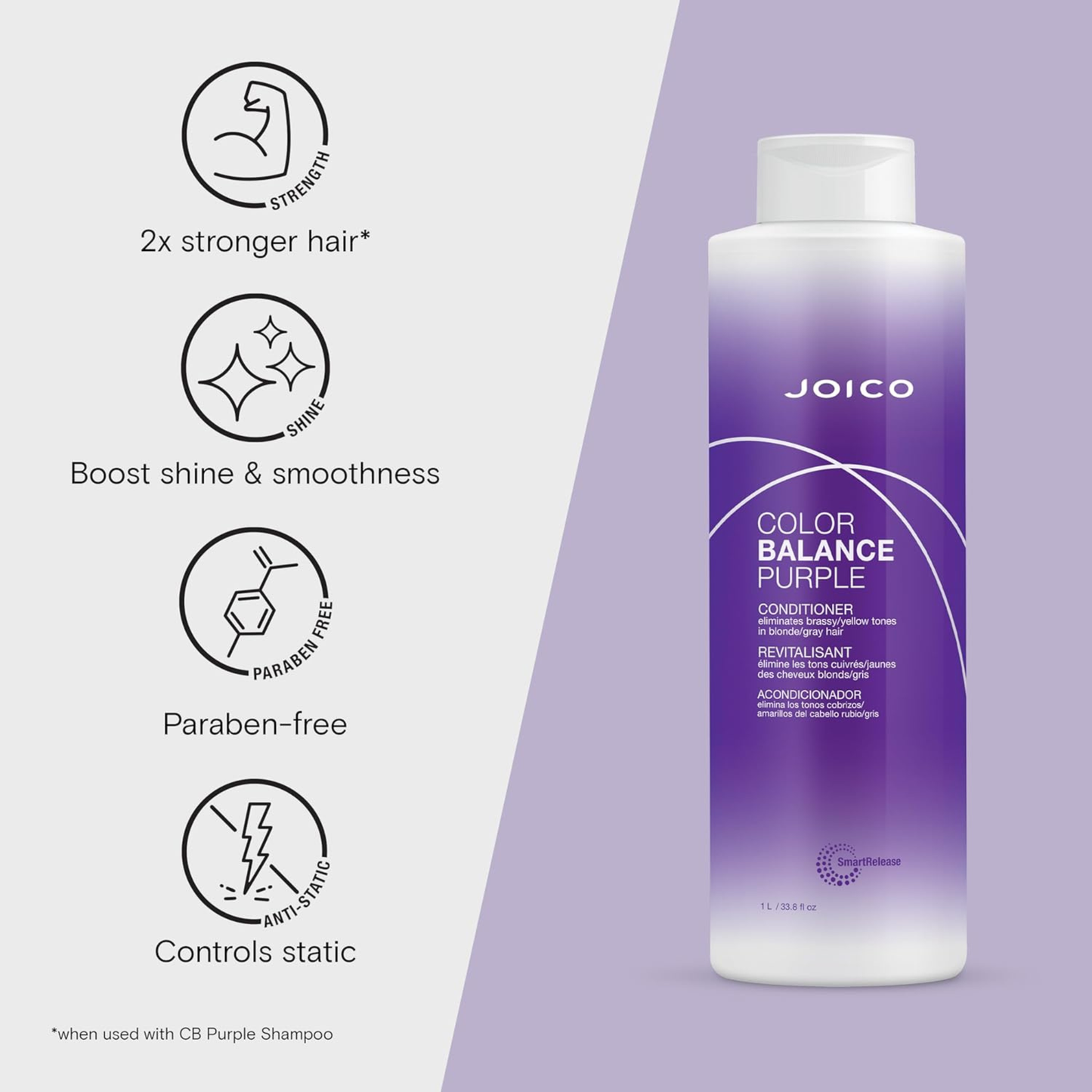 Joico Color Balance Purple Conditioner product image