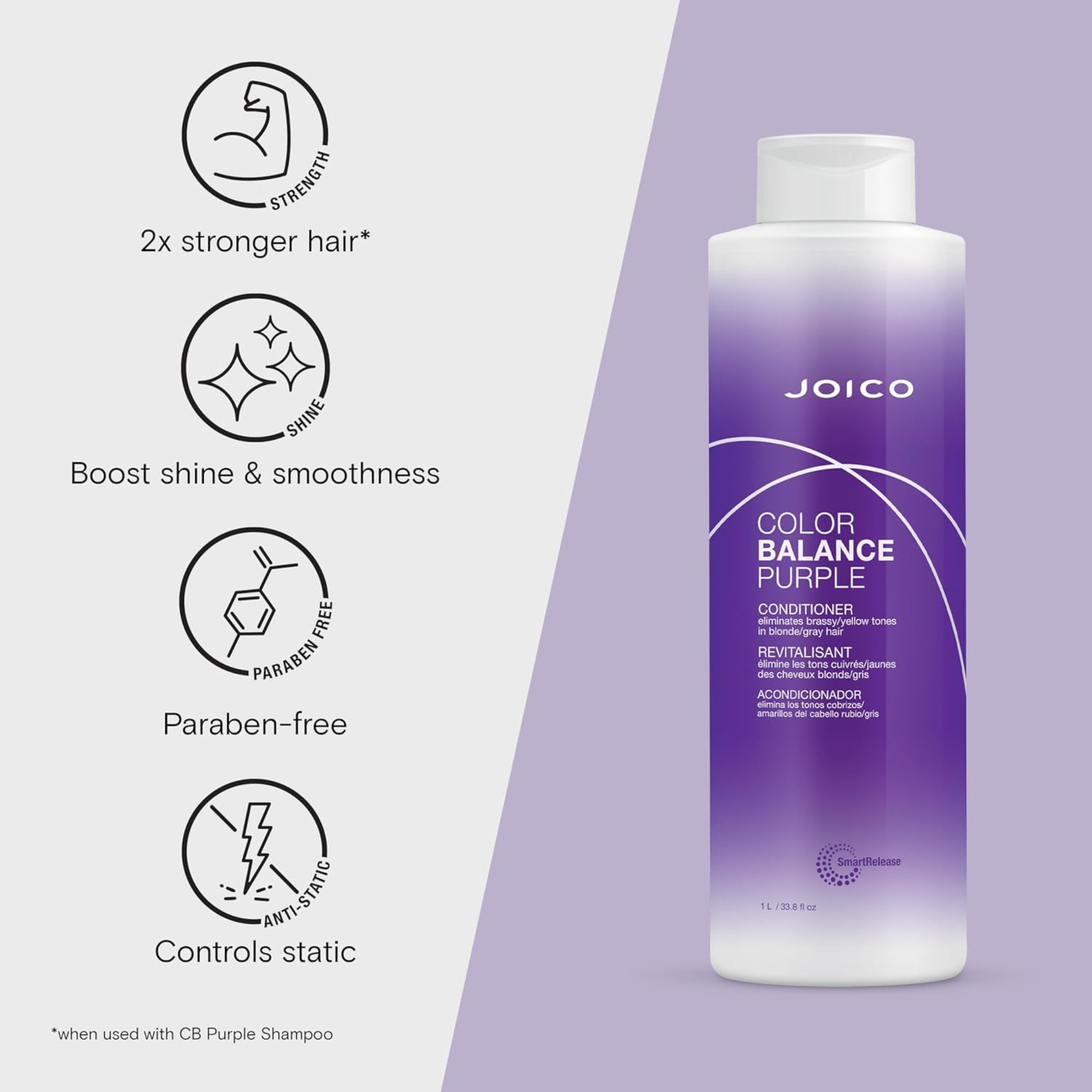 Joico Color Balance Purple Conditioner product image