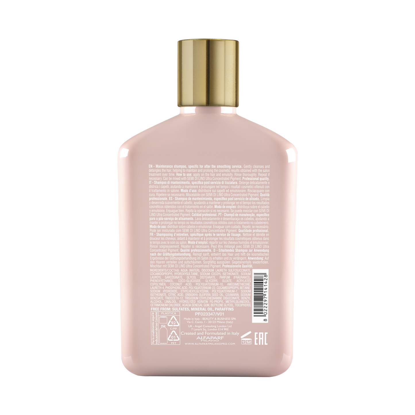 Alfaparf Milano Keratin Therapy Shampoo product image
