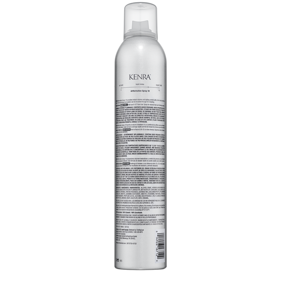 Kenra Artformation Spray 18 – 10 oz. / 80% VOC