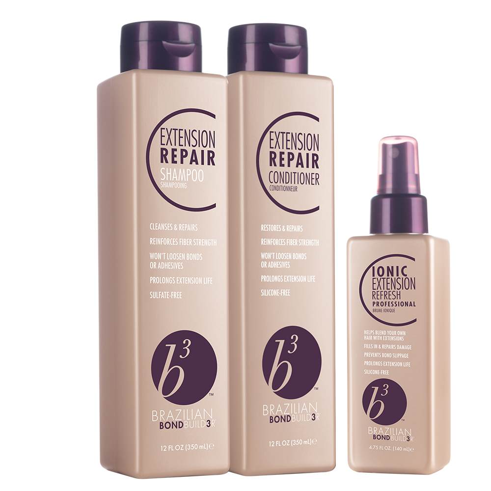 b3 Brazilian Bond Builder Extension Repair Trio - 12 oz + 12 oz + 4.75 oz