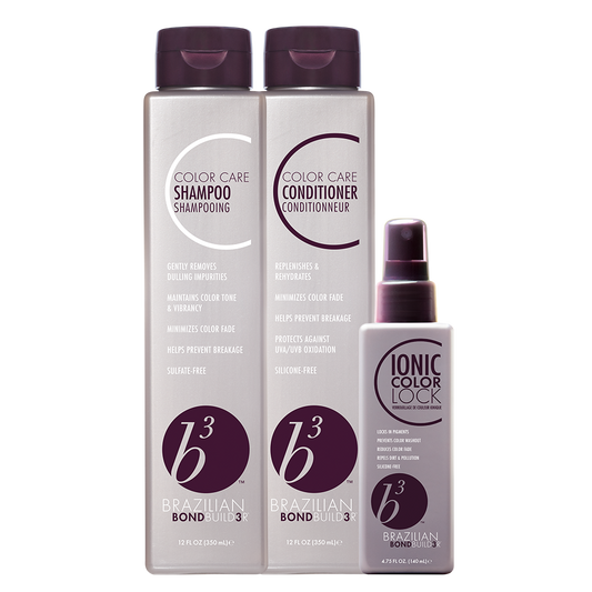 b3 Brazilian Bond Builder Color Care Trio - 12 oz + 12 oz + 4.75 oz