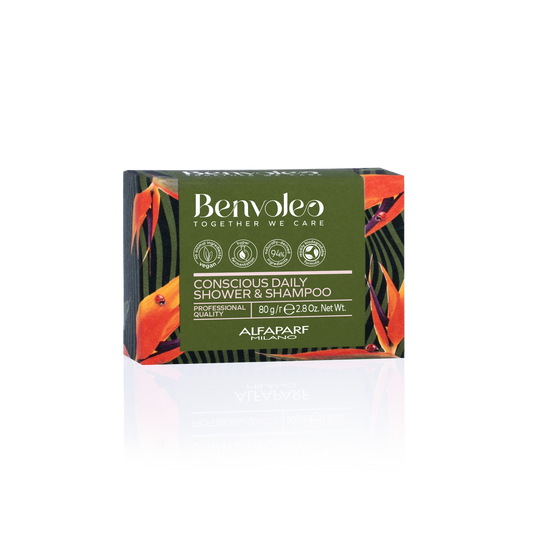 Alfaparf Milano Benvoleo Conscious Daily Shower and Shampoo Bar - 2.8 oz