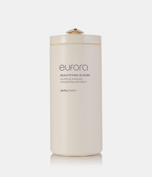 Eufora Beautifying Elixirs Bodifying Shampoo – Volume & Lightweight Cleanse – Liter - 36 fl oz