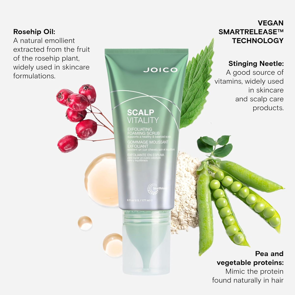 Joico Scalp Vitality Exfoliating Foaming Scrub product image