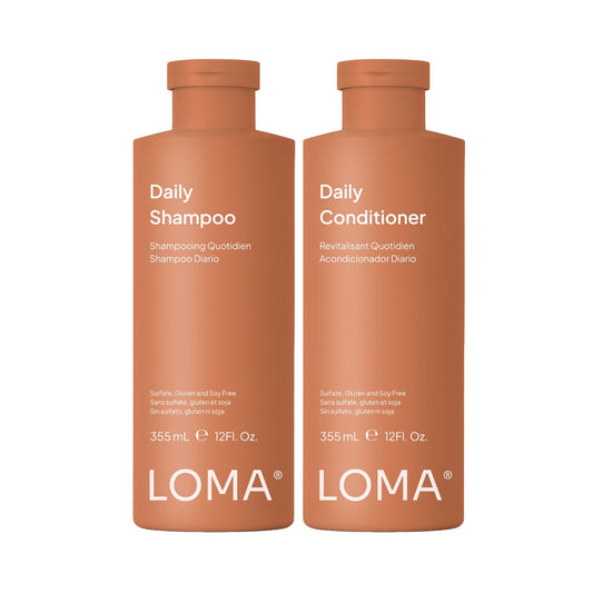 Loma Hair Care Daily Shampoo & Conditioner  12oz Duo
