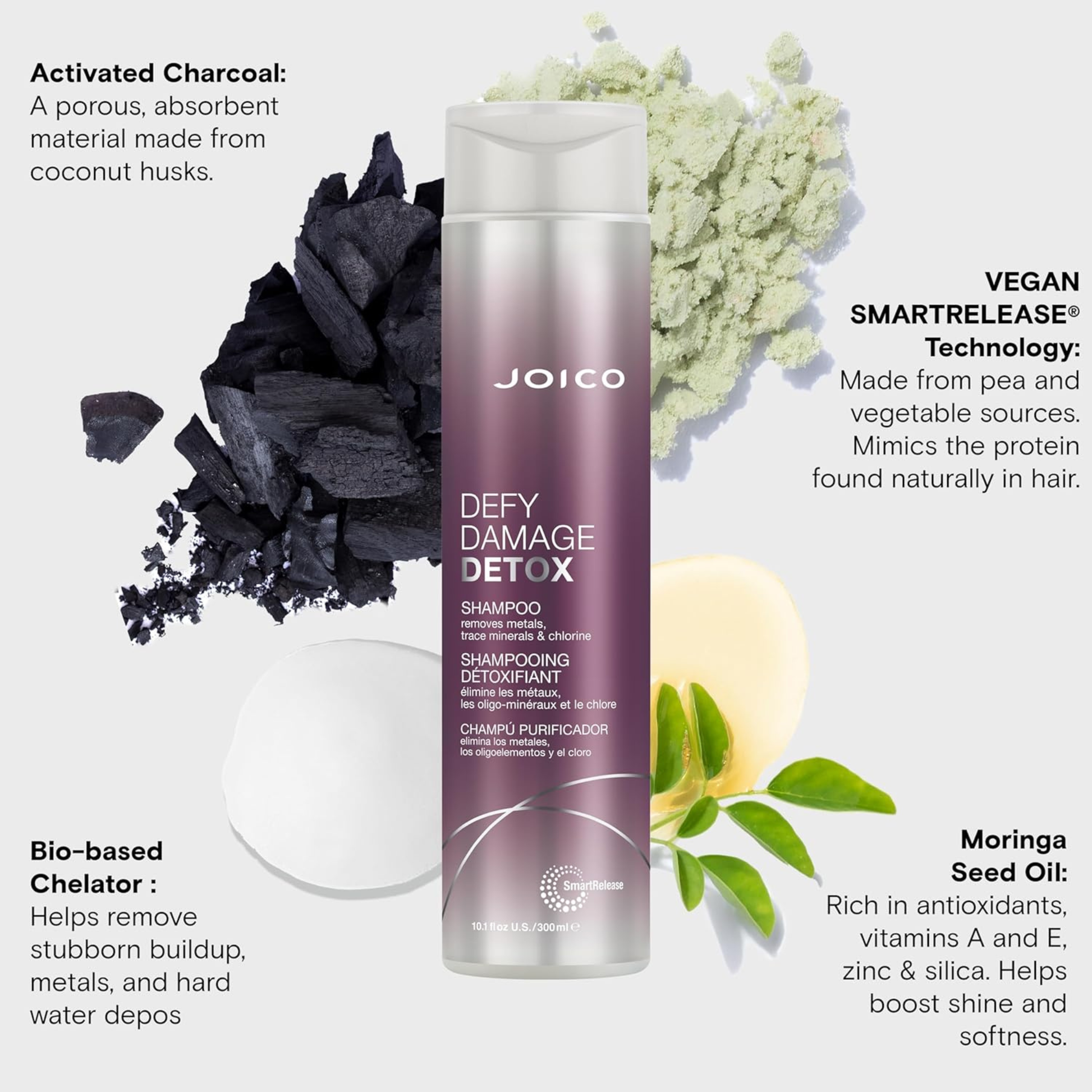 Joico Defy Damage Detox Shampoo product image