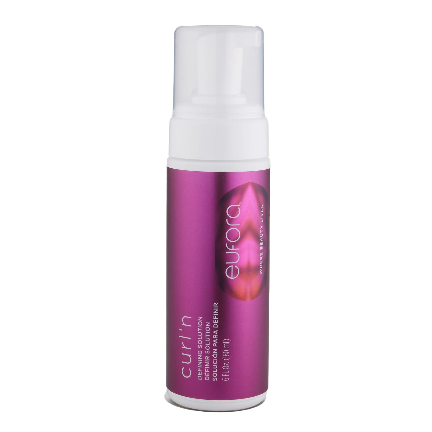 Eufora Defining Solution – Lightweight Styling Foam – 6 oz